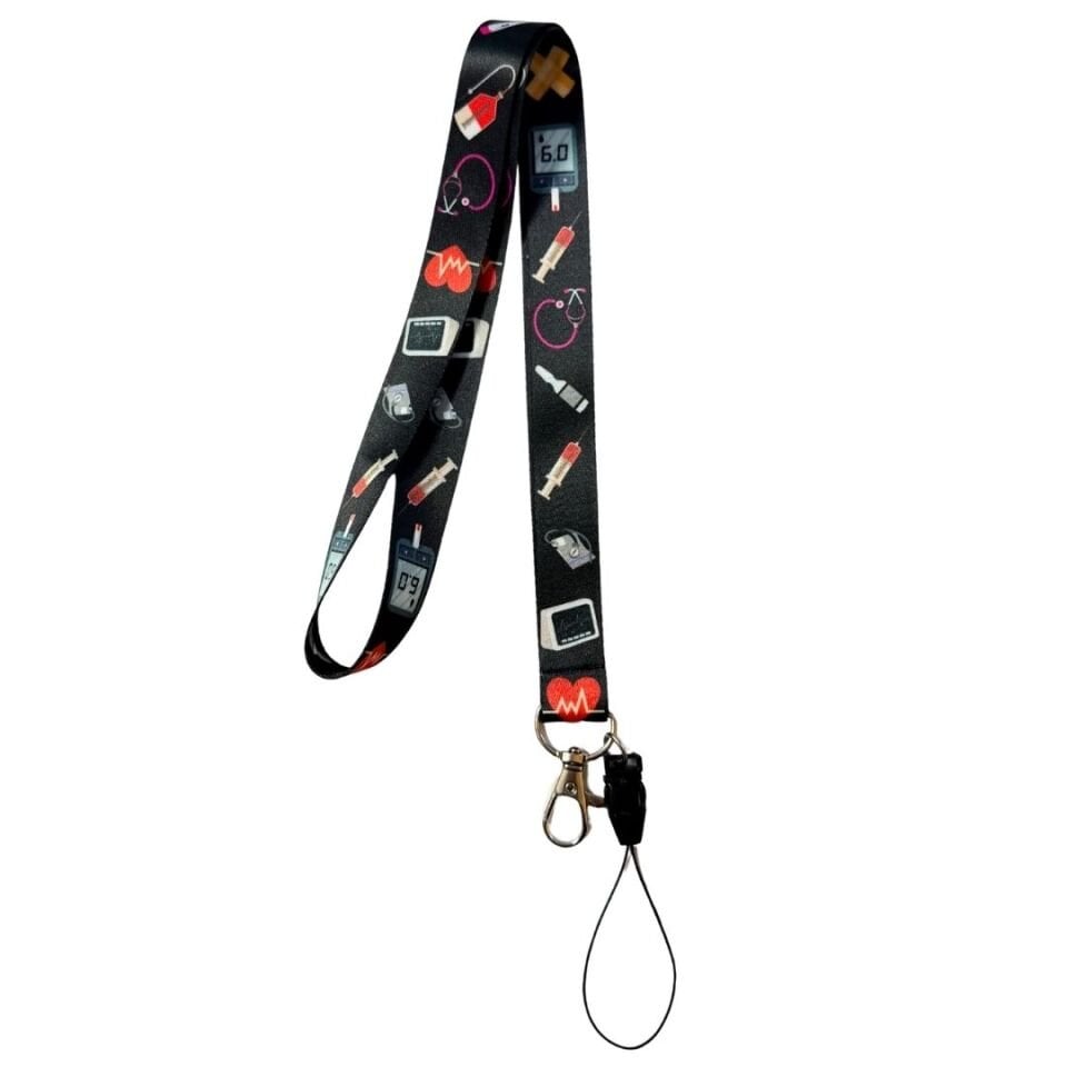 Sağlıkçı Temalı Boyun Askı İpi (b52)